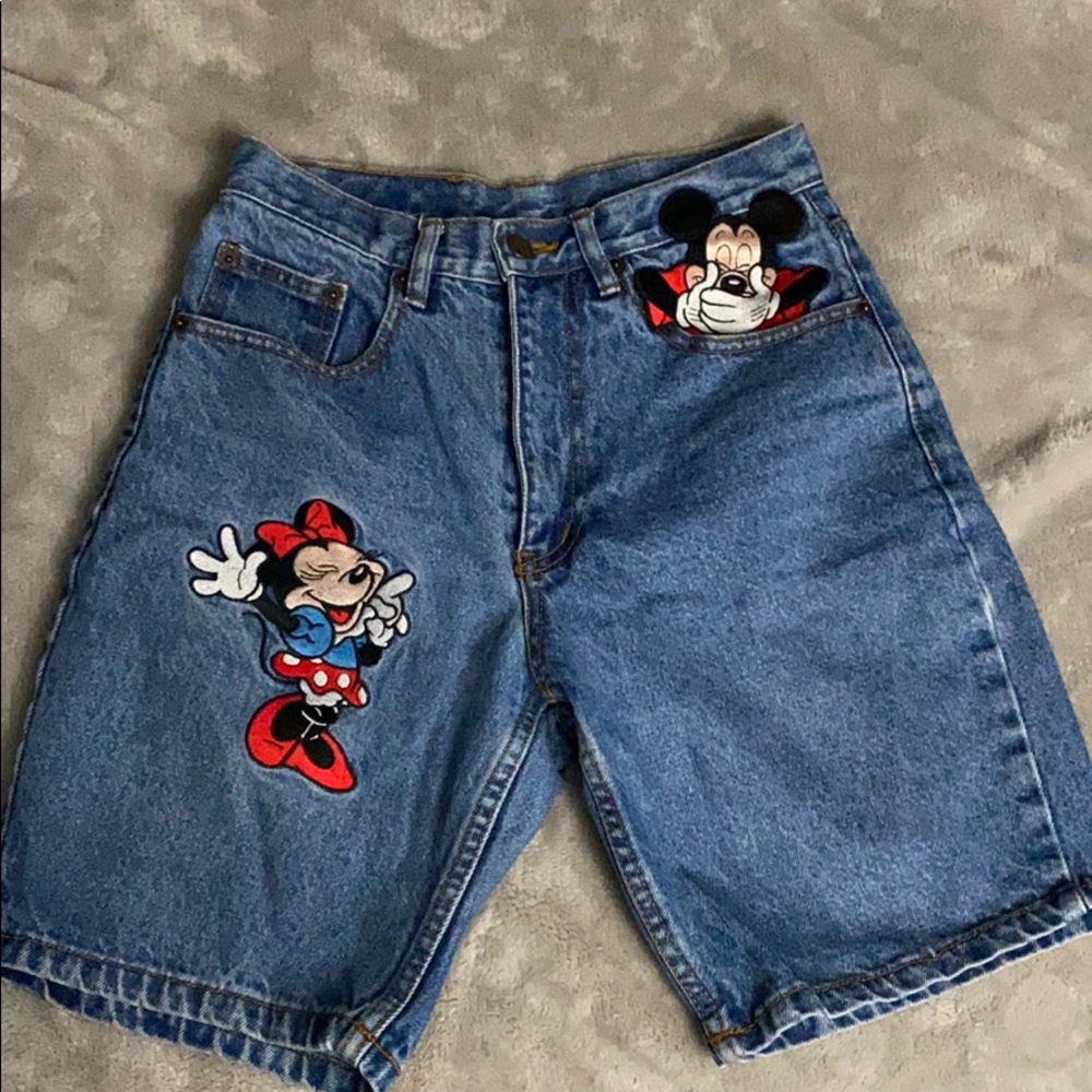 Vintage Mickey Mouse Inc shorts